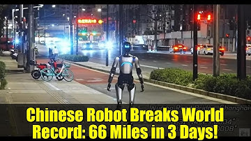 Chinese Robot Breaks World Record: 66 Miles in 3 Days! | AgiBot A2