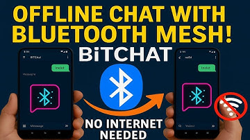 How to Use Bitchat iOS/Android | Offline Bluetooth Mesh Messaging App Demo | Chat Without Internet