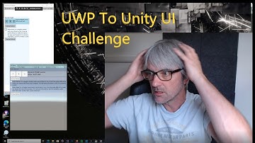 UWP To Unity UI Challenge - Dev Log 16