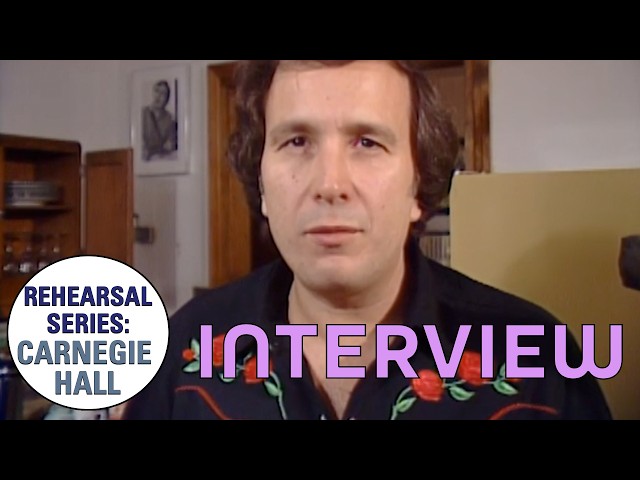 Don McLean - Interview (Rehearsals for Carnegie Hall)