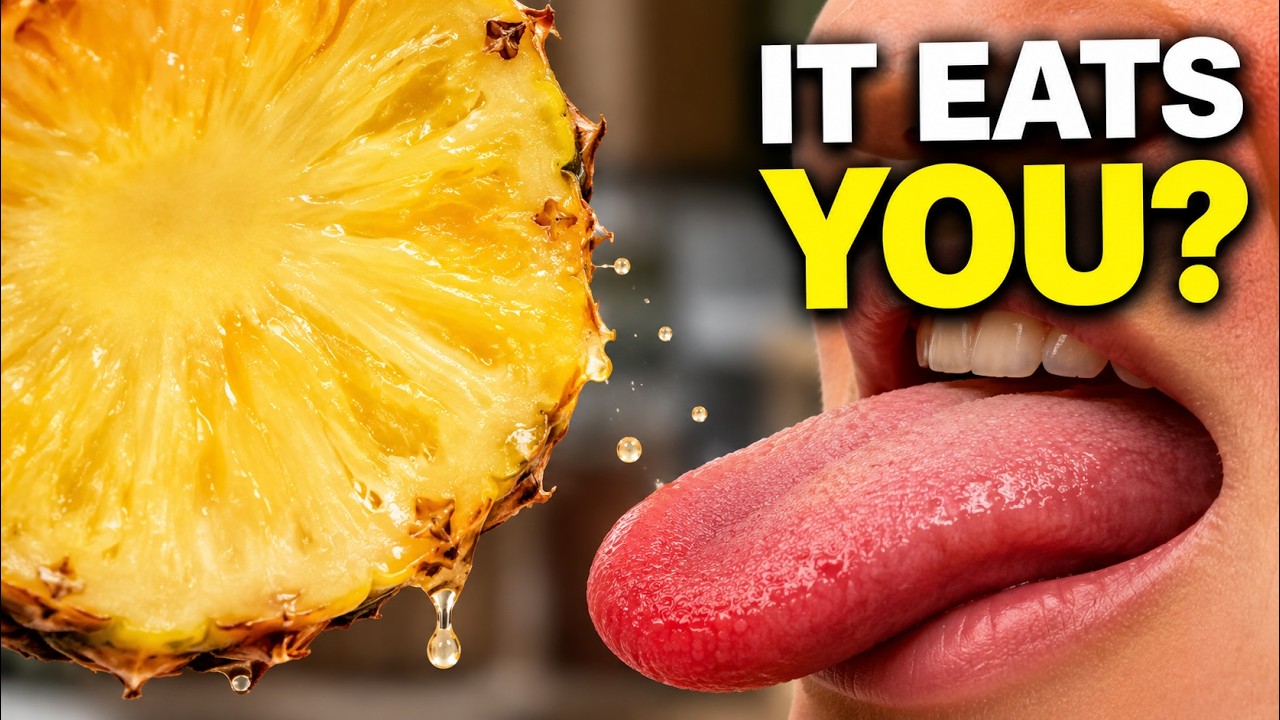 Why Pineapple Burns Your Tongue