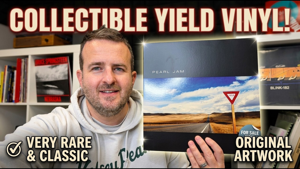 Rare PEARL JAM Yield Vinyl - Collectible Original Art! 🎸🔥 - YouTube