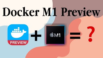 FINALLY DOCKER on M1 Apple MacBook Pro 13" M1 in 4K