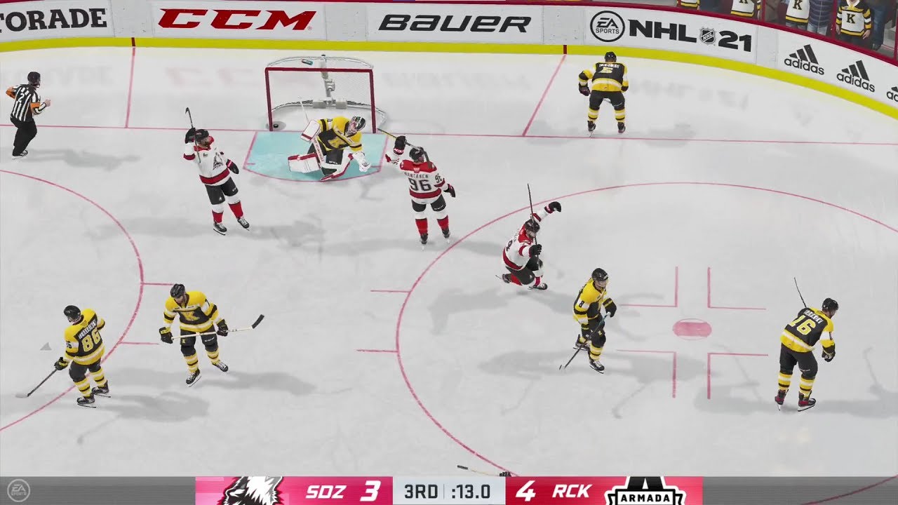 BUZZER BEATER! OT WINNER! | NHL 21 HUT GAMEPLAY #7