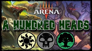 Diamond Scaled Killers | MTG Arena - Abzan Hydras Counters Indestructible Hexproof Standard BO1