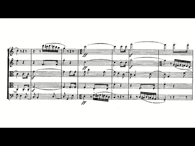 Beethoven - Quintette à cordes: 1er mvt : Quatuor Delian / G.Caussé