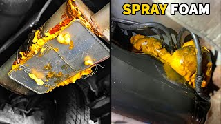 Customer States They Tried Using Spray Foam To Fix Their Car | Just Rolled In