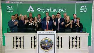 Details Weyerhaeuser Company (NYSE: WY) Rings The Opening Bell® News