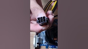 how to pcie Graphic Card Power Cable  Convert 6 to 12 /16 /18 pin #viral #graphics #pcie