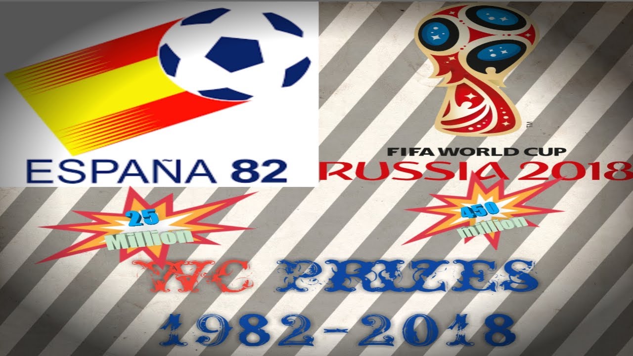 World Cup Prize Money  from 1982- 2018 # world cup 2018 Russia......