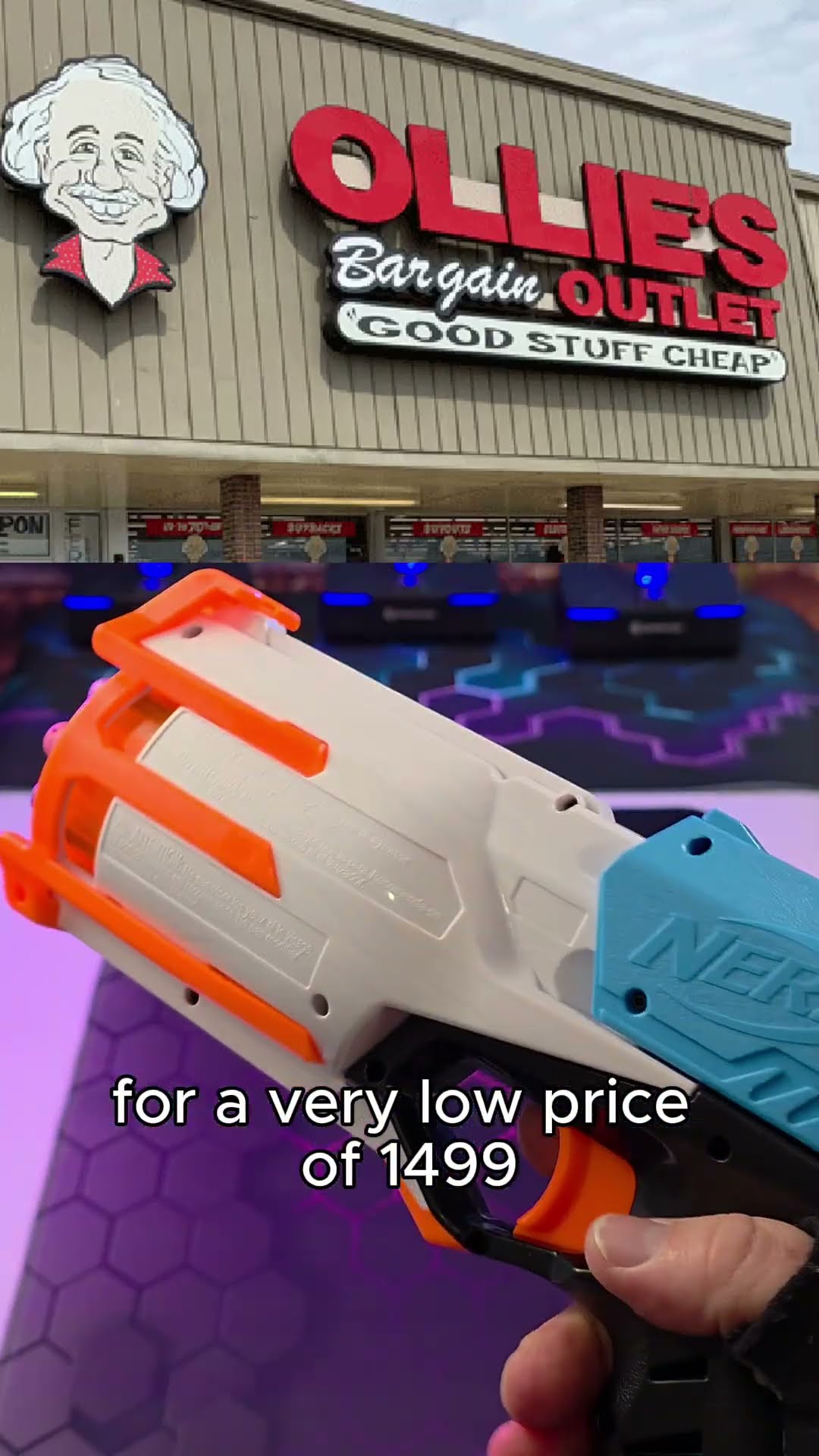 Very Rare Nerf Action Experience Blaster - YouTube