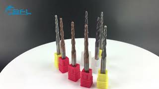 BFL-Solid Carbide Taper Ball Nose End Mill