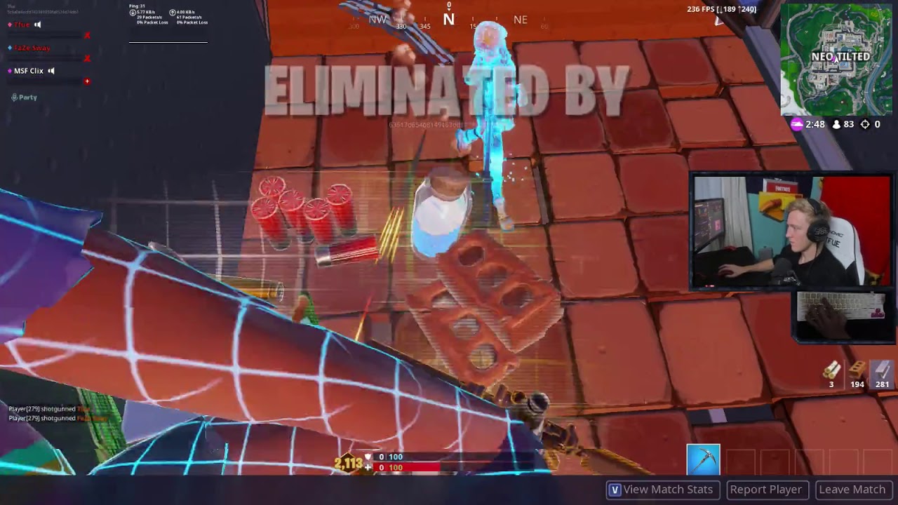 Fortnite - Trio Cash Cup Practice w/ Clix and Sway (Tfue)