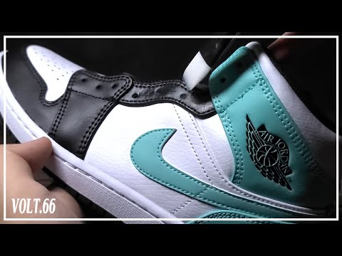 [Custom Shoes] Jordan 1 Island Green Toe Custom