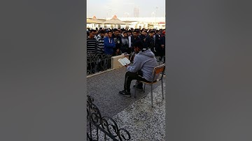 قراءة محمد علي عبدالشهيد - البحرين لأواخر سورة ق