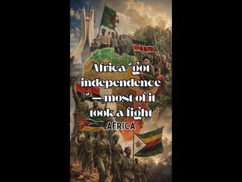 🌍 Africa Didn't Get Independence for Free—Most of It Had to Be Fought For #shorts #history #shorts