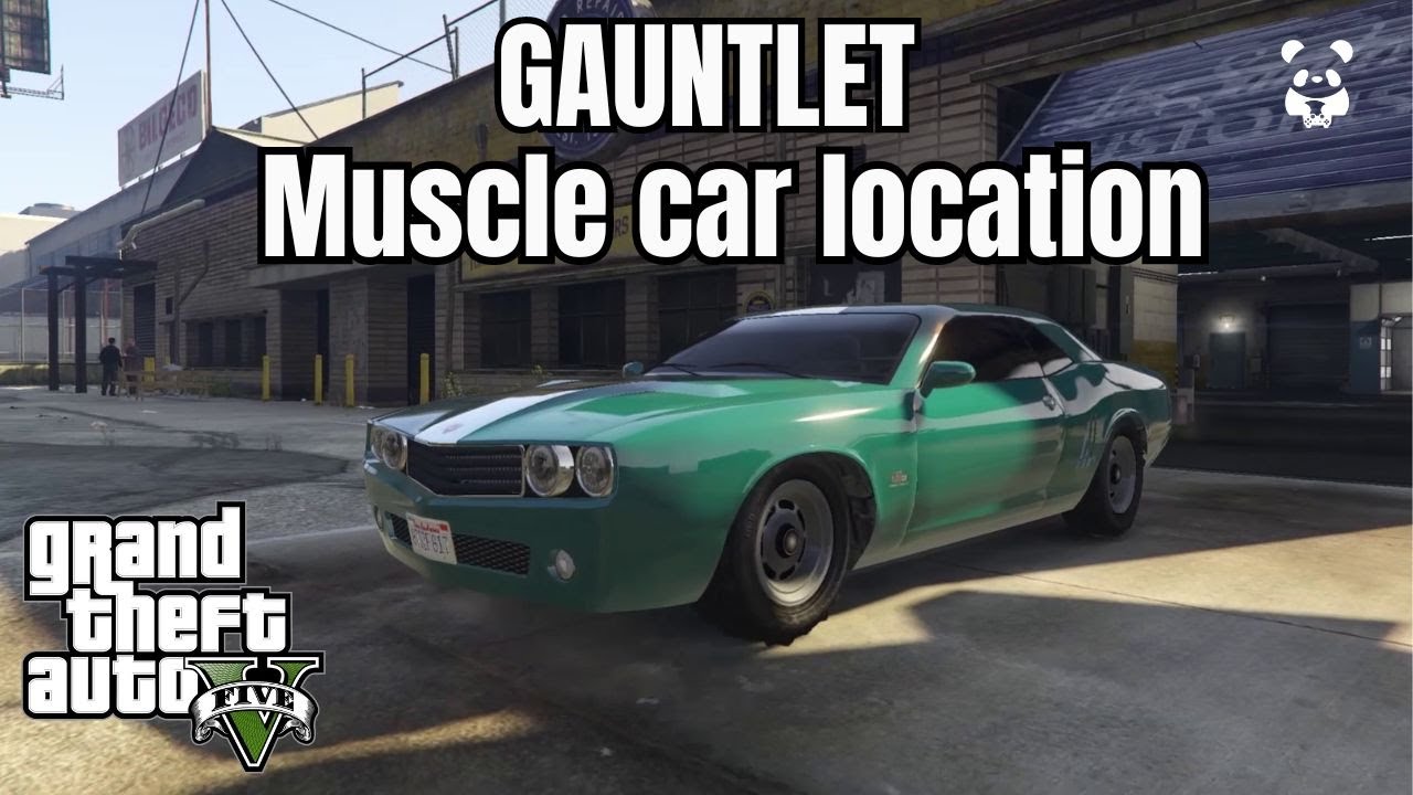 Gauntlet The Final Muscle Car Location GTA V Asus Tuf Gaming Ryzen