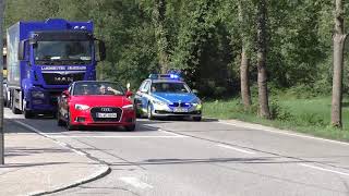 [Person unter Zug] Einsatzfahrten München-Pasing