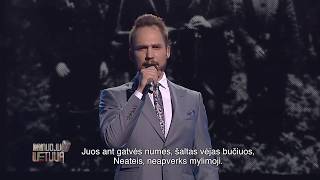 Video thumbnail of "Jonas Sakalauskas ir „Bass Arco" - „Partizanų būrys" (Dainuoju Lietuvą)"