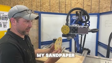 Stolbek Cosmo SC Sanding Robot - Change the Sandpaper