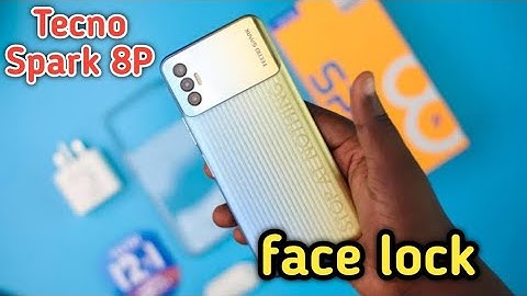 Face Lock Setup In Tecno Spark 8P, How To Set Face Lock In Tecno Spark 8P,