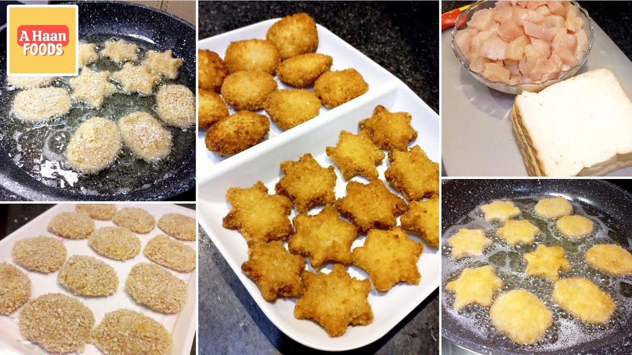 Homemade Chicken Nuggets / make and store in freezer / Ramzan Special