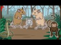 Jeeno Choha Baal Baal Bach Gaya New Cartoon Urdu Story For Kids Kids TV 
