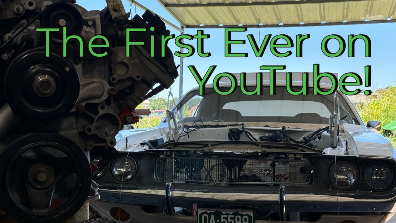 Un Hemi Swapping My 1970 Dodge Challenger Part 1 