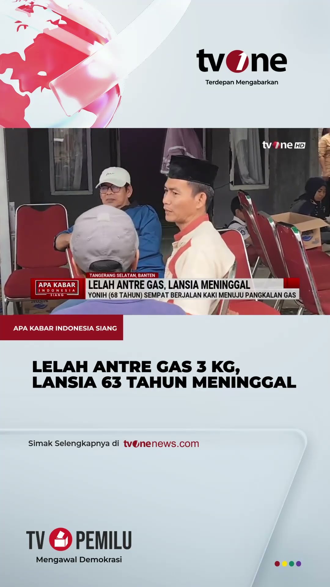 Lelah Antre Gas, Lansia Meninggal, Kerabat Korban: Beliau Sehat, Saya Sering Tegur Sapa | tvOne
