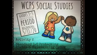 Social Studies - Activity 2 Walkthrough