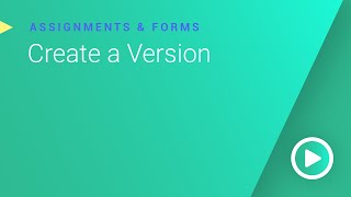 Create a Version