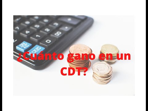 Video: ¿Cuánto gana un CDT?