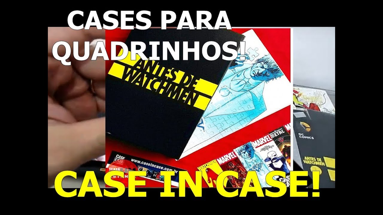 CASE PARA HQS DA CASE IN CASE! Unboxing e Montagem da case! YouTube