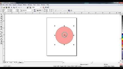 how to use rectangle  Ellipse and polygon tool in coreldraw