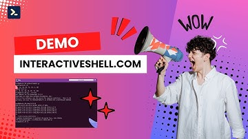 Interactive Shell Demonstration Video | Get instant terminals and IDE | interactiveshell.com