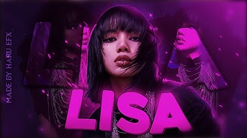 LISA 🥵AE INSPIRED 🔥alight motion  [PRESET] scene pack link in description