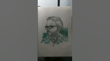 Portrait sketch practice using Loomis method.#art #drawing #drawing #gallery #learn #artist #gallery