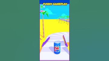 Juice Run 🎯🎯 Yellow vs Red vs Green Juice Can🎯#shorts #games #mobilegame #part- 2512