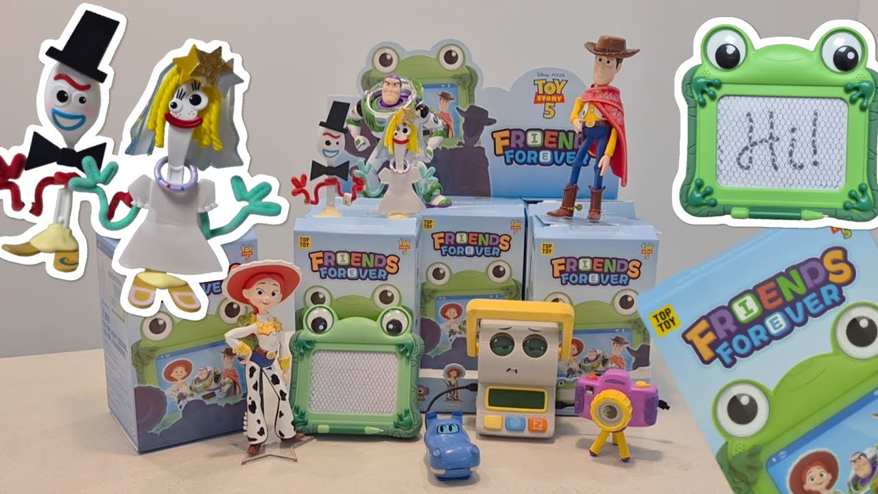 Unboxing Toy Story 5 Friends Forever Series Figures Top Toy Blind
