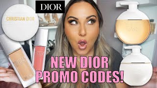 NEW DIOR MAKEUP & DIOR PROMO CODE FOR FREE GIFTS!!