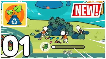 Clean the Planet - Idle EcoClicker - Gameplay Walkthrough Part 01 (iOS, Android)