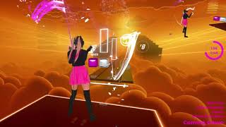Withard & Quickdrop - Coming Down | Beat Saber Expert+ | Mixed Reality Gameplay | Valve Index