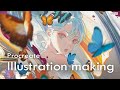 Procreate -Illustration making イラストメイキング