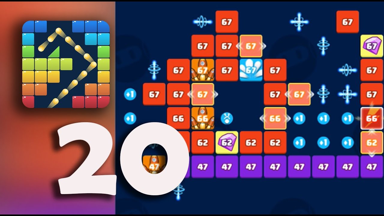 Gameplay level 130136 Bricks Ball Crusher 20 YouTube