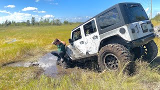 El Pantano Me Destruyo mi Jeep Wrangler JK | Off Road 4X4 Extremo