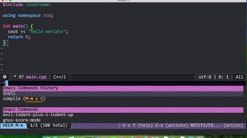 How to compile and run C++ program in Spacemacs