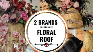 Floating Floral Installation -  Miele Showroom Spring / Summer 2021