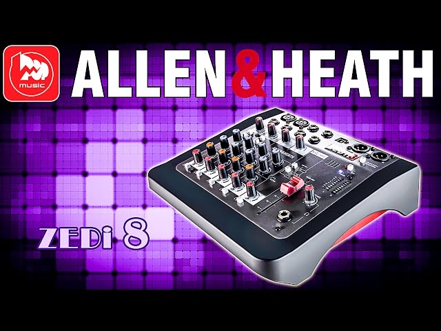 Микшерный пульт Allen Heath ZEDi-8