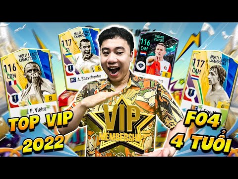 Vodka Quang | Mở thẻ Siêu Phẩm quà Top VIP 2022 MC +8 lụm dàn siêu sao Vieira, Shevchenko và Cruyff