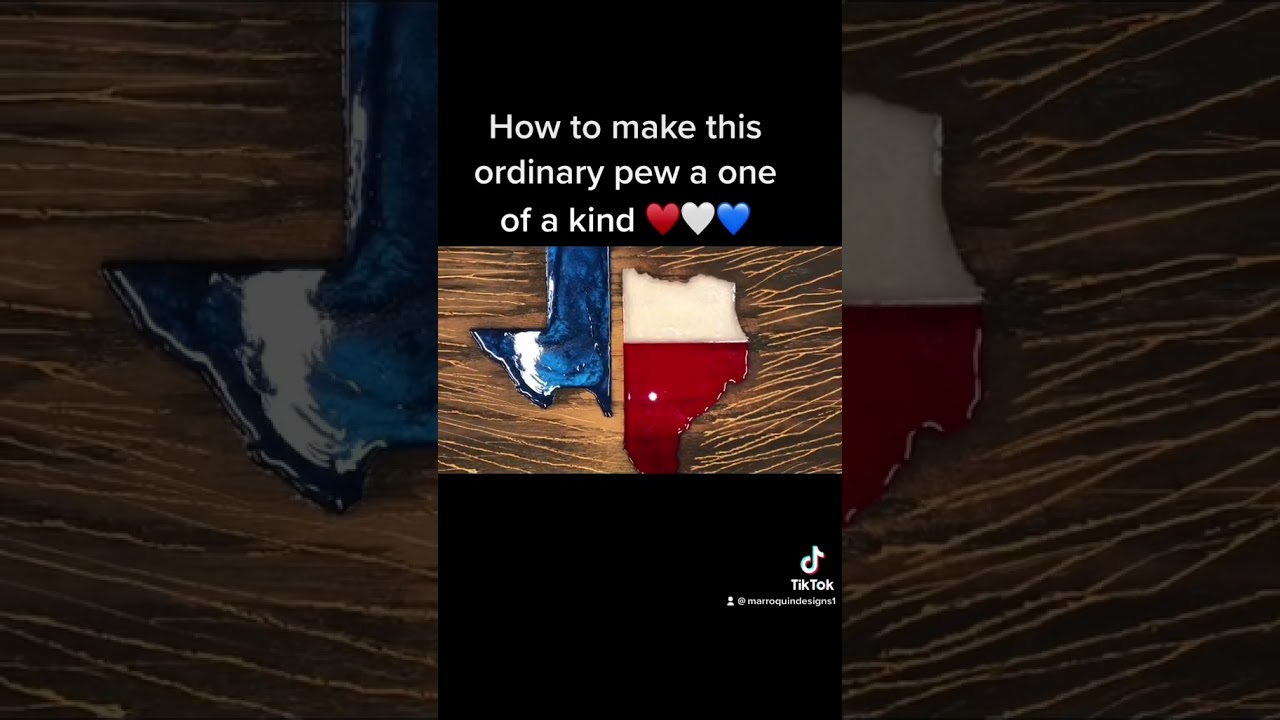 Making this ordinary pew a one of a kind 